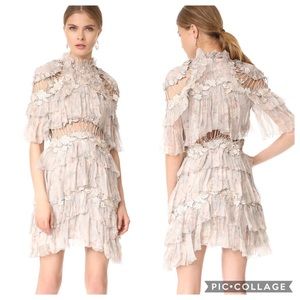 zimmermann stranded tier dress